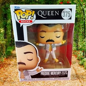 Freddy Mercury, I was born to love you funko # 375 (nib) with pop protector